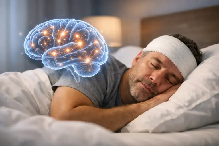 Brain Recovery After TBI Starts in Sleep