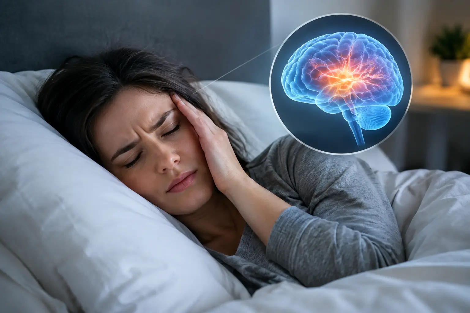 Can Migraine Disrupt Brain Clearance During Sleep?